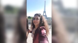Lili & Anna having fun in Paris