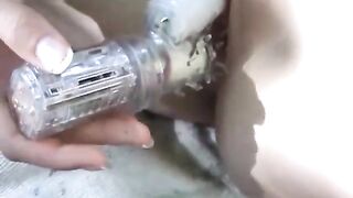 Lesbian Friends Make Love in the Woods