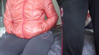 Older Stepmother Jerks Off Her eighteen Year Old Stepson