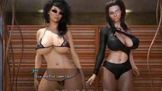 Pure love: Playing undress poker with cuties who are having biggest boobs-Ep18