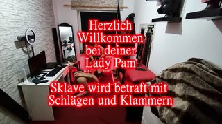 Thrall Is Punished with Beatings and Clamps