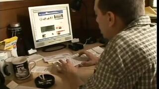 White eats out a soaked black cunt in the living room