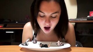 I Am Gonna Eat 4 Beauties! Mmm, Palatable!