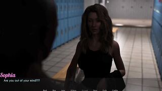 Dylan wanted to shower where Sophia bathed went to common shower that guy got a large dong