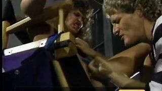 Lascivious guy screwing blond wench after getting a BJ then licking her snatch