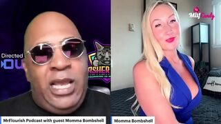 Mrflourish Podcast an Evening Affair with Guest Momma Bombshell