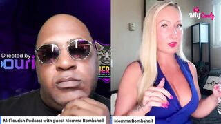 Mrflourish Podcast an Evening Affair with Guest Momma Bombshell