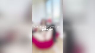 Excited Trans Honey in Leopard Print Plays with Rod & Desires Anal