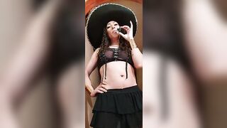 Transgender in Mexico Town: See my clip with real audio and watch that it's me