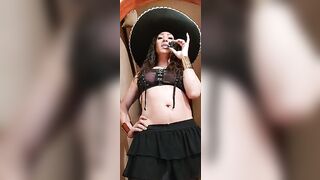 Transgender in Mexico Town: See my clip with real audio and watch that it's me