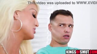 Stepmom Comes To Stepson For Sex 'cuz Stepdad Is Busy