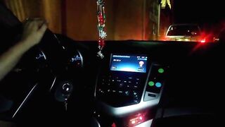 Girlfriend Sucking Shlong and Banging in Car