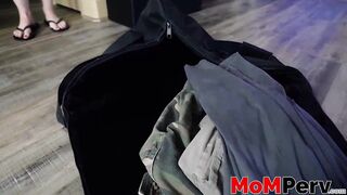 Slutty mother I'd like to fuck gets bare in front of her stepson and sucks his weenie previous to this babe bangs him like a wench.