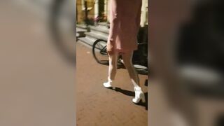 Whore to the club in Amsterdam