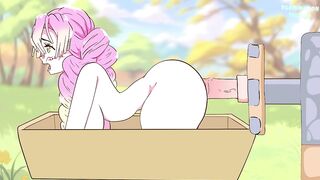 Kanroji Mitsuri in boat and screwed by a plunger with a sex tool (Tanjiro and Zenitsu are watching this) Demon Slayer anime (porn comics sex )4K 2026