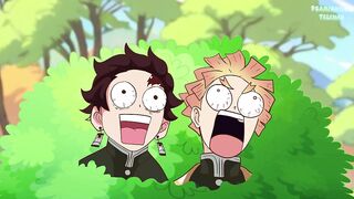 Kanroji Mitsuri in boat and screwed by a plunger with a sex tool (Tanjiro and Zenitsu are watching this) Demon Slayer anime (porn comics sex )4K 2026