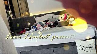 Large titties angel rave cutie in festival outfit and pasties gives a fleshly and slow tugjob to watch the erection of a large jock for her