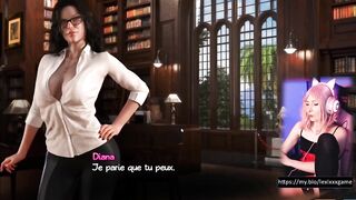 (Movie 15) CUNI derrière le comptoir devant un client ! FR Treasure of Nadia Story