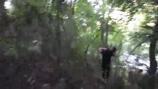 PART ONE I go out to explore nature I discover a hunk and ask him to screw my booty and that guy gives me a great bang and his cum tastes captivating