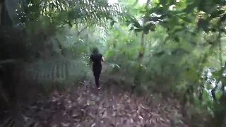 PART ONE I go out to explore nature I discover a hunk and ask him to screw my booty and that guy gives me a great bang and his cum tastes captivating