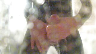 Bad Spiderman takes shower but just gets dirtier