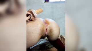 mother I'd like to fuck Pissing Doggy style and Booty Banging Anal Creampie