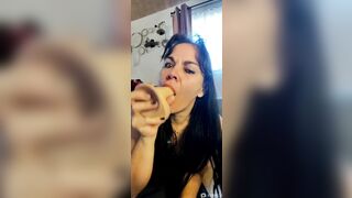 Sloppy Oral and Riding your Large Bulky Knob Hard