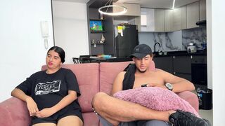 Whilst my spouse's cuckold makes lunch Lalin girl whore gets screwed by stranger until this chab cums in her vagina