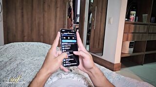 Aged stepmother is filmed by her stepson during the time that this chab bangs her - Monique Fuentes .