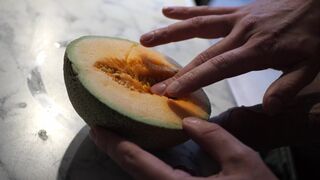 Overweight large shlong screws soaked melon until cum and creampie. Very hawt and enchanting night