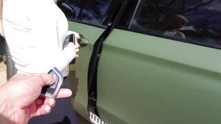 Cheating Large Boobs Wife Seduces Stranger Jogger And Gets Her Throat, Twat And Breasts Banged