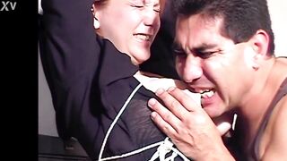 Sky twenty one Yrs Old Blond S&M & Large Tit Anguish Photo Shoot 1