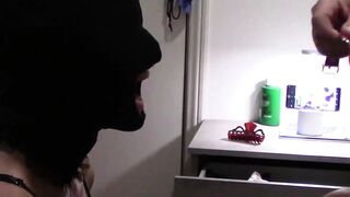 mother I'd like to fuck Throat-drilled with Ring Gag and Biggest Mouth Spunk fountain