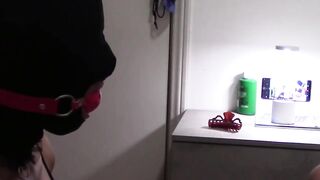 mother I'd like to fuck Throat-drilled with Ring Gag and Biggest Mouth Spunk fountain