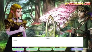 The Legend of Zelda Time to Bang - Link Screwing Princess Zelda's cute vagina
