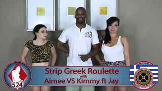 The Disrobe Greek Roulette game starts with a twist