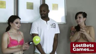 The Disrobe Greek Roulette game starts with a twist