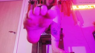 POV Foot Worship for Bitch goddess in Heels, Femdom Foot Domination & Humiliation