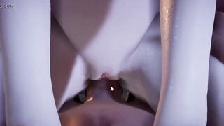 The CG Schoolgirl Who Stayed in the Room Had Sex with Me