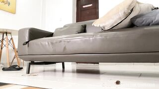 EBONY NIGERIAN FEMDOM HEADMISTRESS DOMINATES HER DOMESTIC SERF