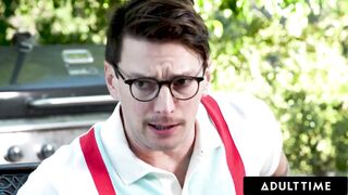 ADULT TIME - Pushover Cuckold Chap Watches Bride-To-Be Kenna James Having Astonishing Sex With His Ally