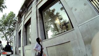 French Teen Tania Kiss in Spandex Leggings - Beach Oral-job & Anal