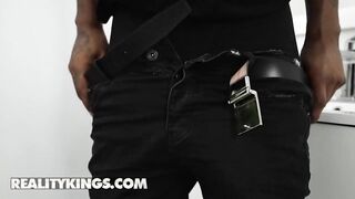 REALITY KINGS - Lilly Hall’s Juicy Striptease For Her Renter Leads To Sexy Penis Sucking And A Free Creamy Finish