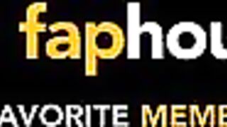 Rubbing My Large Shlong on Wifes Cameltoe Bent Over Doggy position Position in Blue Yoga Shorts