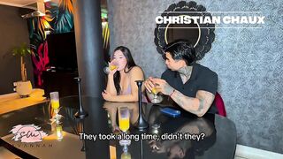 Mamma-in-law having sex with her son-in-law at a family dinner - Savannah Watson