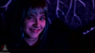 Cute 18yo Gives 34yo a Vehement Blow job - Small Teen Interracial