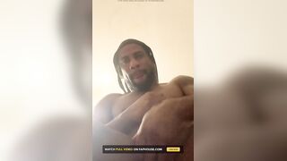 Jerking off This BBC Until It Bursts with Cum