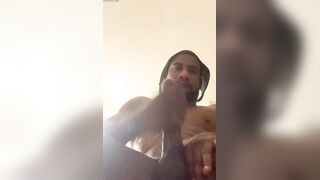 Jerking off This BBC Until It Bursts with Cum