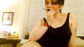 Painted Floozy Eats Aphrodesiac Then Ruins Its Makeup-Unedited