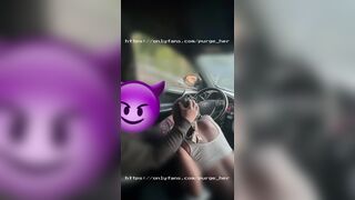 Cars Pass by Whilst That babe Suck My Penis